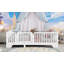 Lit simple au sol avec lattes et clôture, lits simples Montessori avec porte, pas de sommier tapissier nécessaire-212154876-212154878
