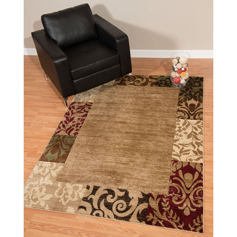 Tapis beige Ponca, Rectangle 5 pi 3 po x 7 pi 2 po