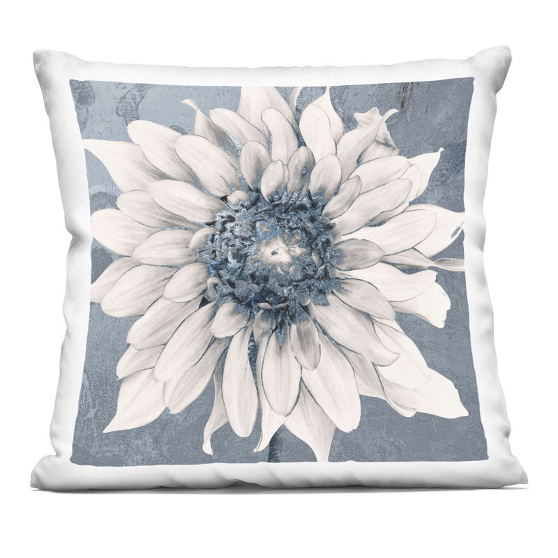 Design de Coussin Gilded Blue Blossom par Sophie