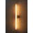 Kilter Solid Brass Flush Mounted Sconce