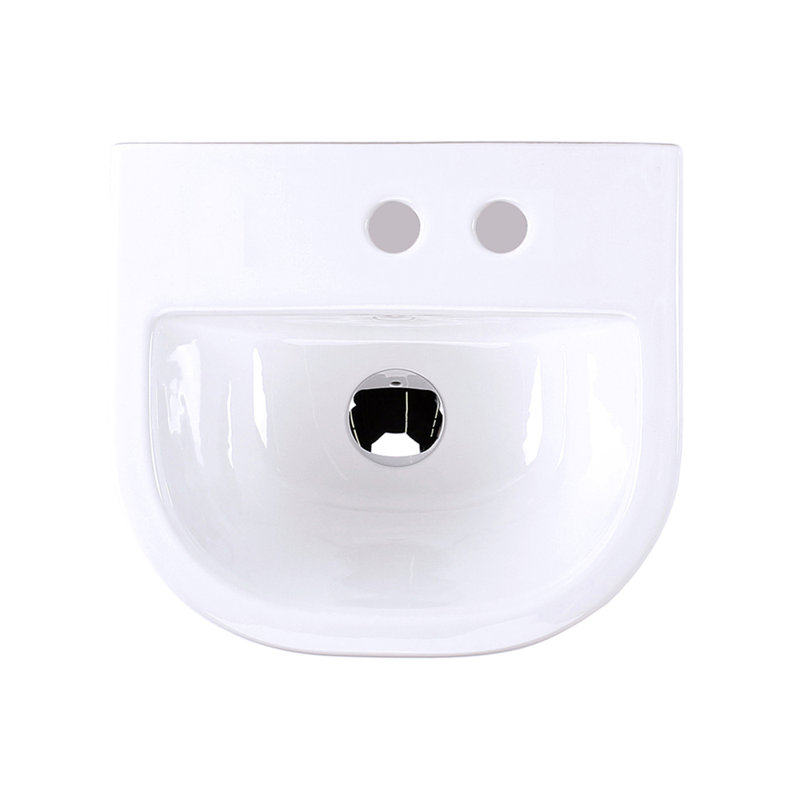 Piazza 15.62'' L Bathroom Sink, 4" Centers