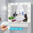 Maddis Vanity Set with Lighted Mirror and Large Drawer-1098401837