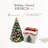 Spode – Christmas Tree – Christmas Tree Figural Tree Salt & Pepper Set, Set of 2