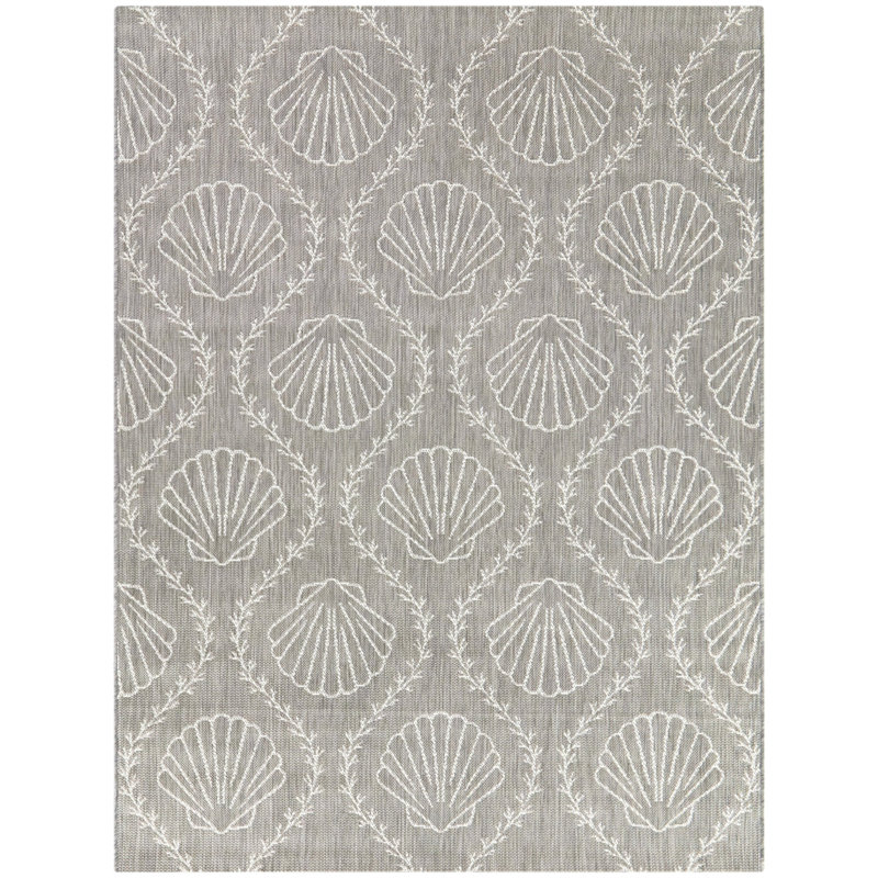 Shayne Animal Print Indoor / Outdoor Rug, Rectangle 5'3" x 7'