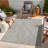 Silver Indoor/Outdoor Area Rug-87969874