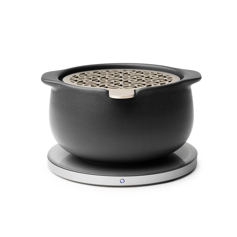 Jun Self-Heating Diffuser Set - Inkstone Black, Black