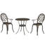 Round 3 - Piece 2 - Person 66Cm L Outdoor Bistro Set-1419384371