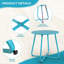 Ebern Round Outdoor Side Table-899162088