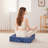 Chenille Square Floor Pillow Cushion-120551009-120551011