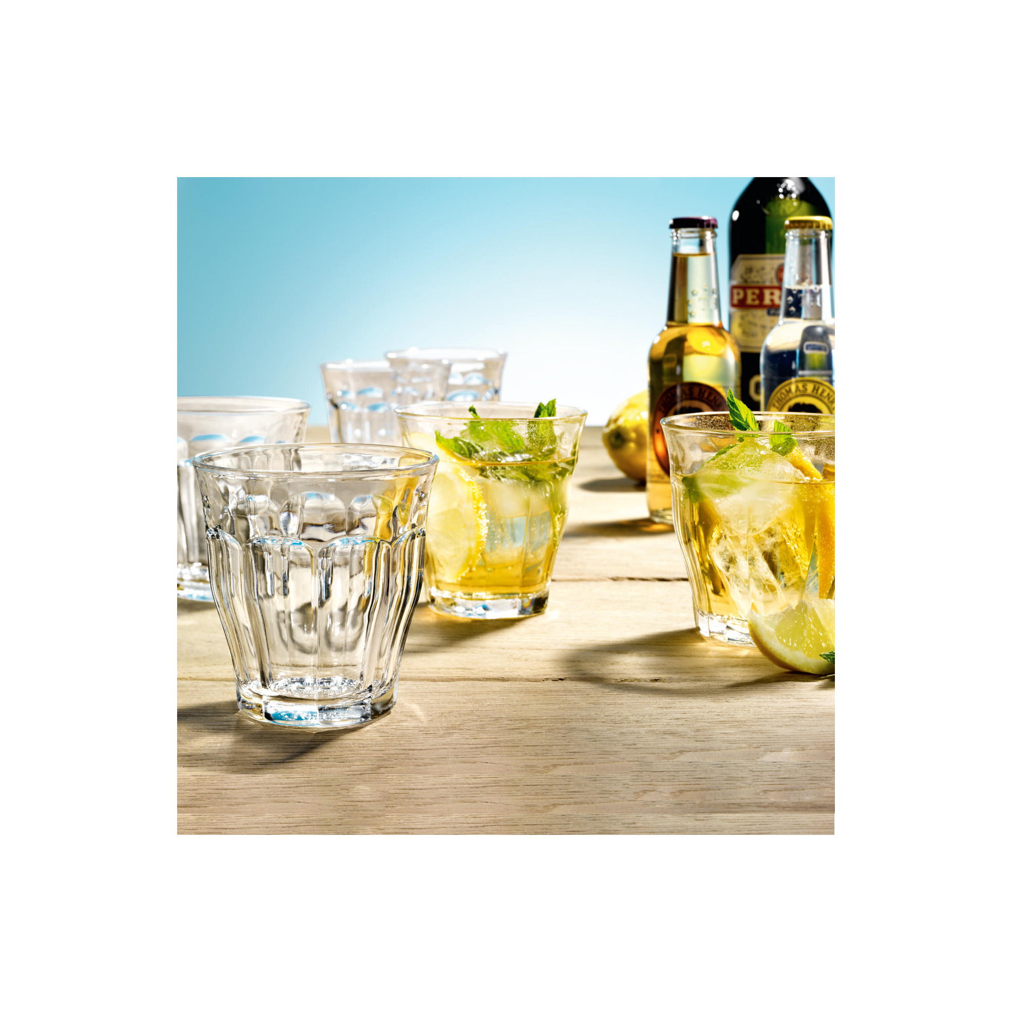 Picardie Tumbler, Clear, 8.75 oz.