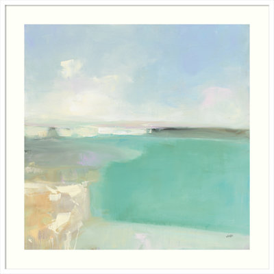 Summer Coastline Painting by Julia Purinton