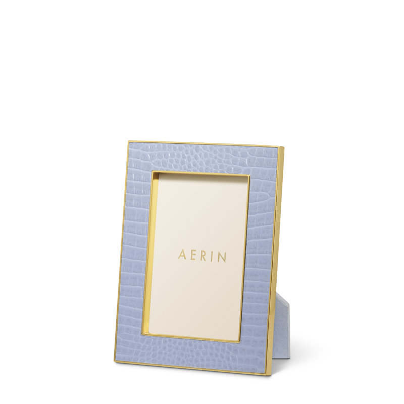 Leather Picture Frame, 4" x 6"