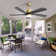 Damecia 52'' Ceiling Fan with LED Lights