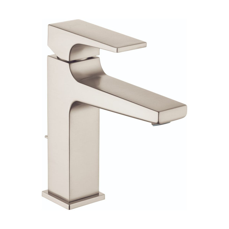 Hansgrohe Metropol Single-Hole Faucet 110 with Lever Handle and Drain Assembly, 1.2 GPM