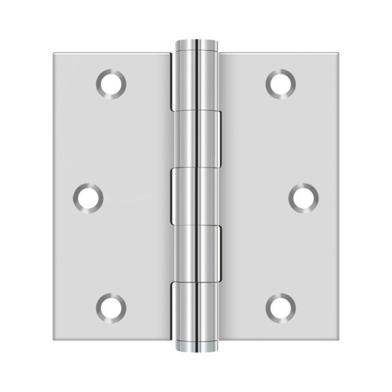 Stainless Steel Butt Bearing Hinge, Polished Stainless