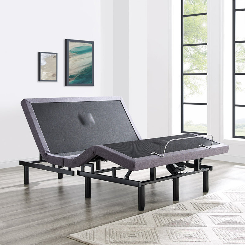 Sterner Zero Gravity Pain Relieving Massaging Adjustable Bed with Wireless Remote, Bluetooth and App, Twin XL