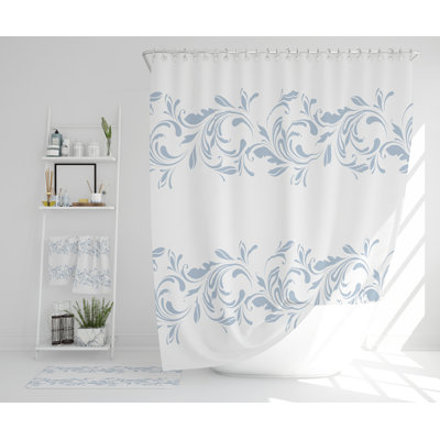 Nazere Polyester Shower Curtain Set