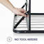 Base de lit pliable en acier 14 "SmartBase - Sleep by Wayfair ™-1239703198