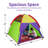 Alvantor 58'' W x 58'' D Indoor / Outdoor Polyester Triangular Play Tent