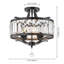 Plafonnier encastré en cristal 4 lumières Elonso-73477734