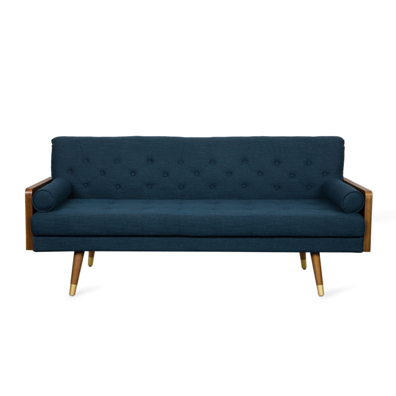 Superbe en bleu marine, style Mid-Century moderne avec style