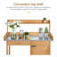 Garden Wood Potting Bench 100% Fir Wood-66346150
