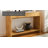 Hudson 2-Drawer Burl Wood Console Table