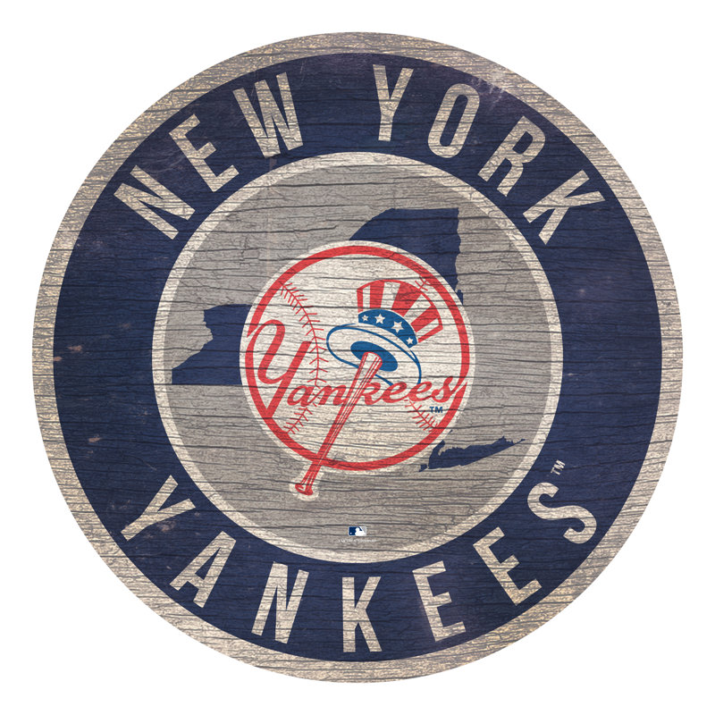 Boho Wall Decor on Wood, New York Yankees