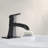 Waterfall Single Handle Stainless Steel Bathroom Faucet With Deckplate-103539571