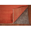 Tapis orange et rose Gabbeh