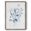 Indigo Gathering I, reproduction encadrée - bois massif-1942246021
