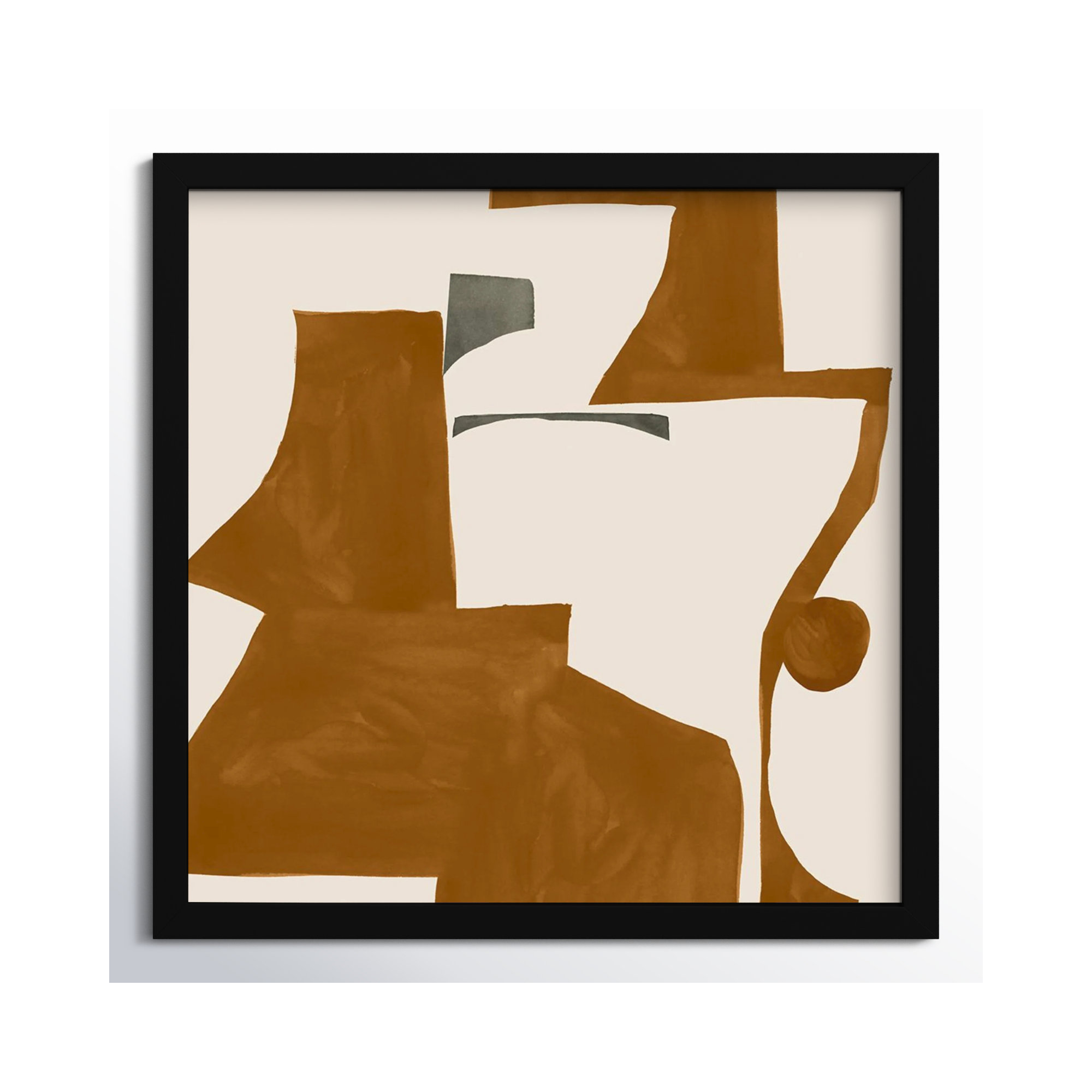 Forecast by Sozi, Black, 21" H x 21" W x 1" D