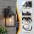 Mozingo 1 - Light Clear Glass Outdoor Wall Lantern with Dusk to Dawn-1598351531