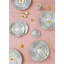 Ensemble de 6 assiettes de service rondes 100% porcelaine 6 pièces