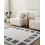 Machine Washable Shaggy Boho Charcoal Area Rug-90102456