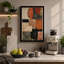 Rust and Geometry Industrial - Wrapped Canvas-81536910-81536909