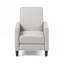 Fauteuil inclinable manuel en lin-1572612986