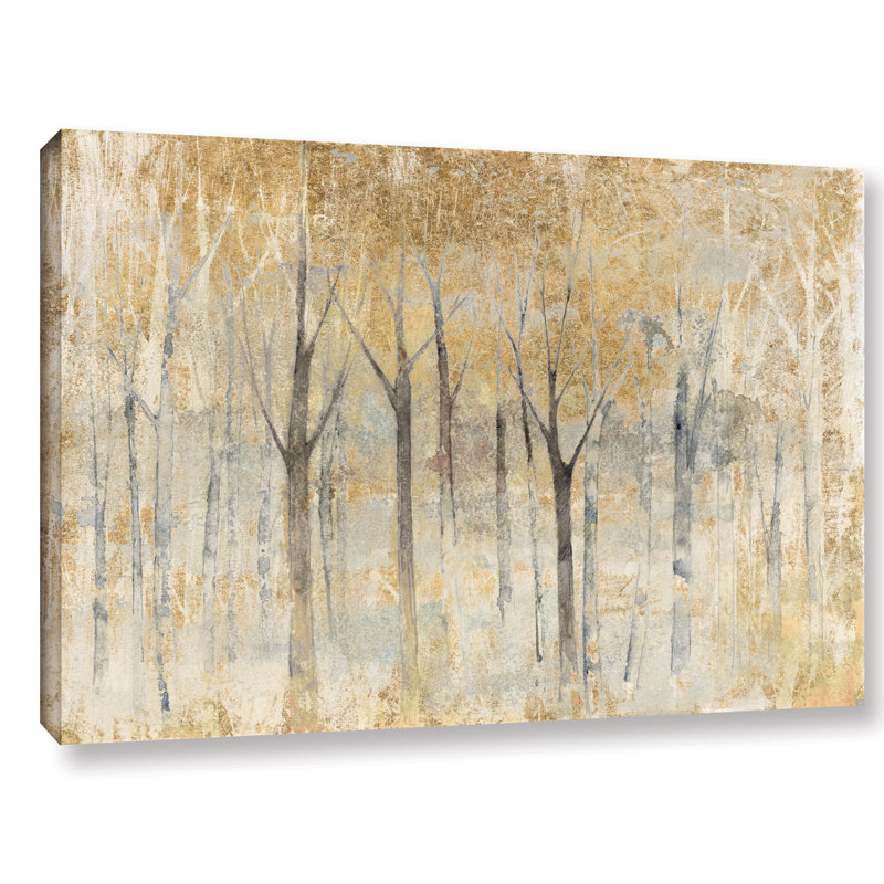 «Seasons End Gold», reproduction sur toile tendue, H 12 po x l 18 po x P 2 po, Toile tendue