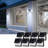 40 LED Solar Lights, Security Wall Lighting, Waterproof Motion Sensor Light, 6500K Pure White