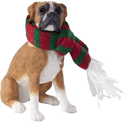  Ornement de Noël pour chien Boxer