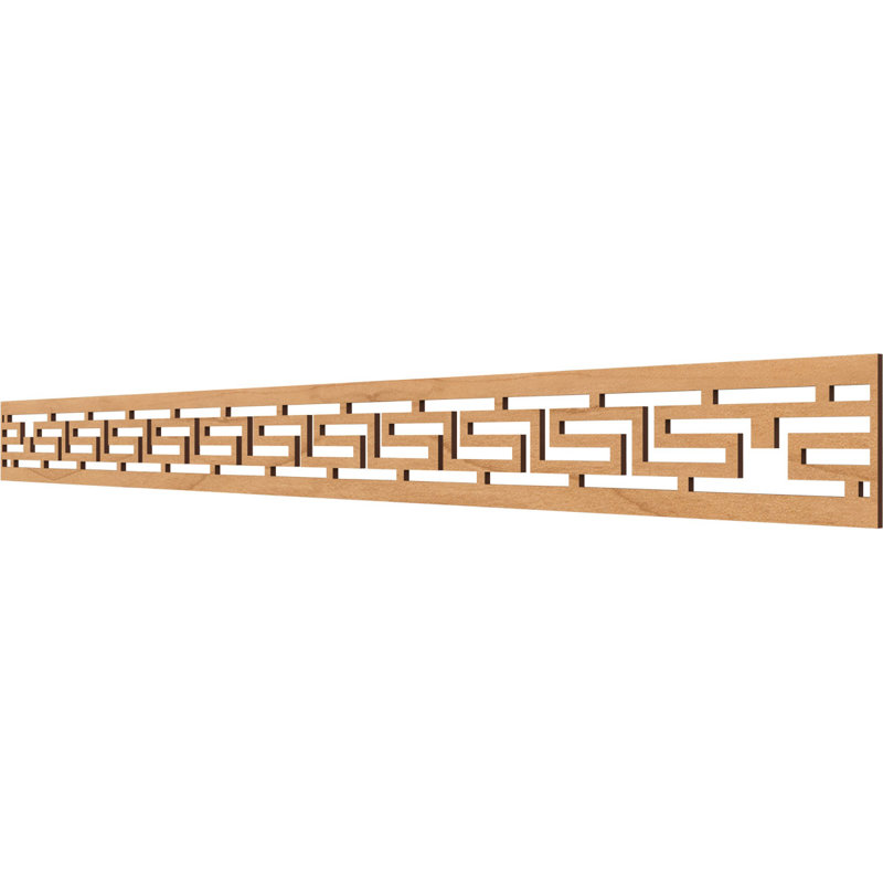 Moulure de panneau H T, Érable, H 4 po x l 46,375 po x P 0,25 po
