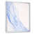 Toile avec cadre blanc