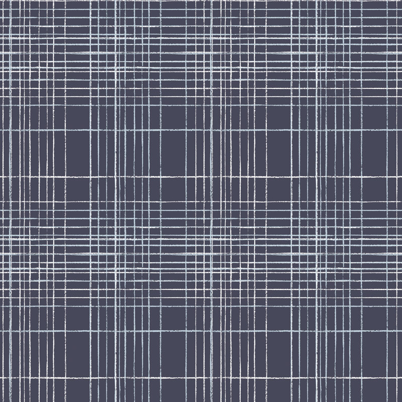 Deck 10m x 53cm Matte Wallpaper Roll, Navy Blue