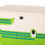 Coffre de rangement pour enfants à dessin de crocodile 3 Sprouts
