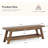 2-Tier Entryway Bench(Only Including Coffee Table)