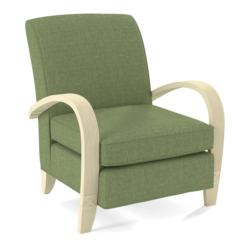 Vero Armchair, Bisque, White Performance Fabric; 0851-94