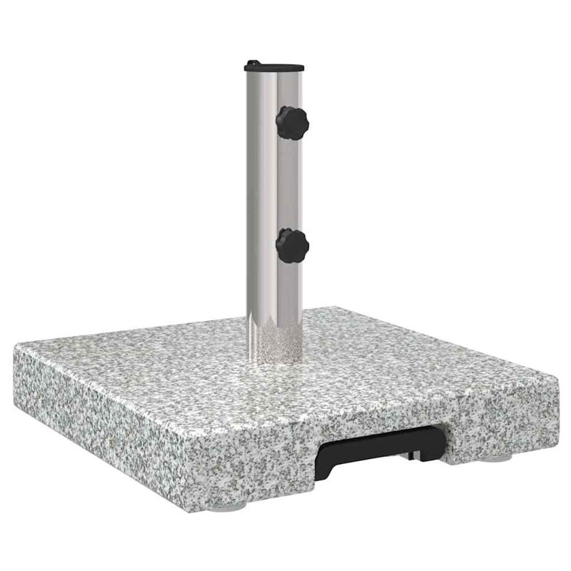 Support de parasol de patio extérieur gris 41 x 41 x 37 cm, Gris