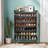 Shoe Cabinet with Adjustable Shelves and Doors-1210786871