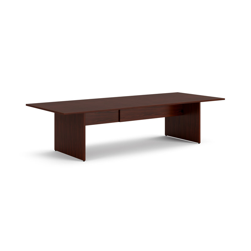 Table de conférence Mod Mod, Acajou traditionnel, H 28,48 po x L 119,5 po x l 47,51 po