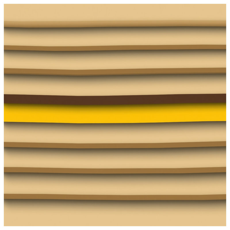 Coussins décoratifs à rayures jaunes beiges, 20 x 20 inches